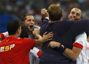 Medalla de bronce en balonmano