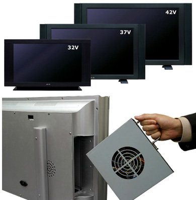Televisión con ordenador integrado de Quixun