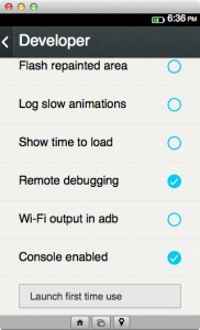 Remote debugging